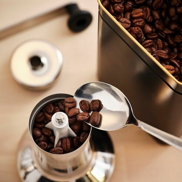 Кофе эспрессо в зернах Икеа, зерновой кофе Ikea, темная обжарка, 250 гр - фотография № 4