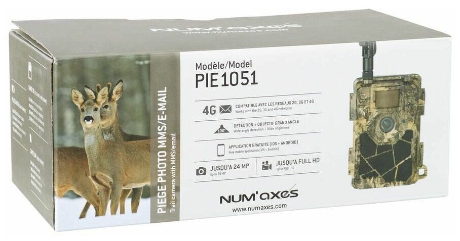 Фотоловушка NUMAXES PIE1051 + SIM-карта + батарейки