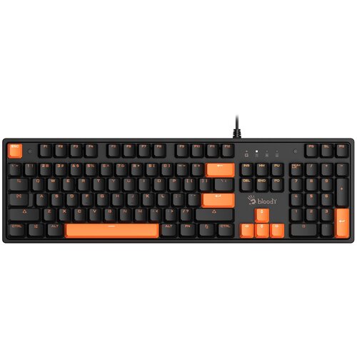 Клавиатура A4Tech Bloody S510 механическая черный USB for gamer 381100₽