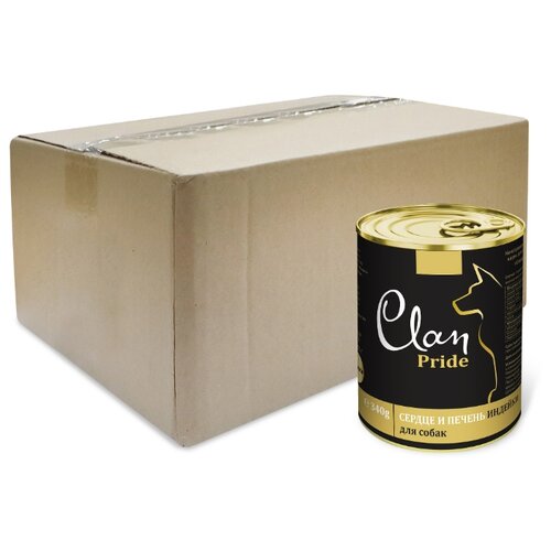 фото Корм для собак clan 340г