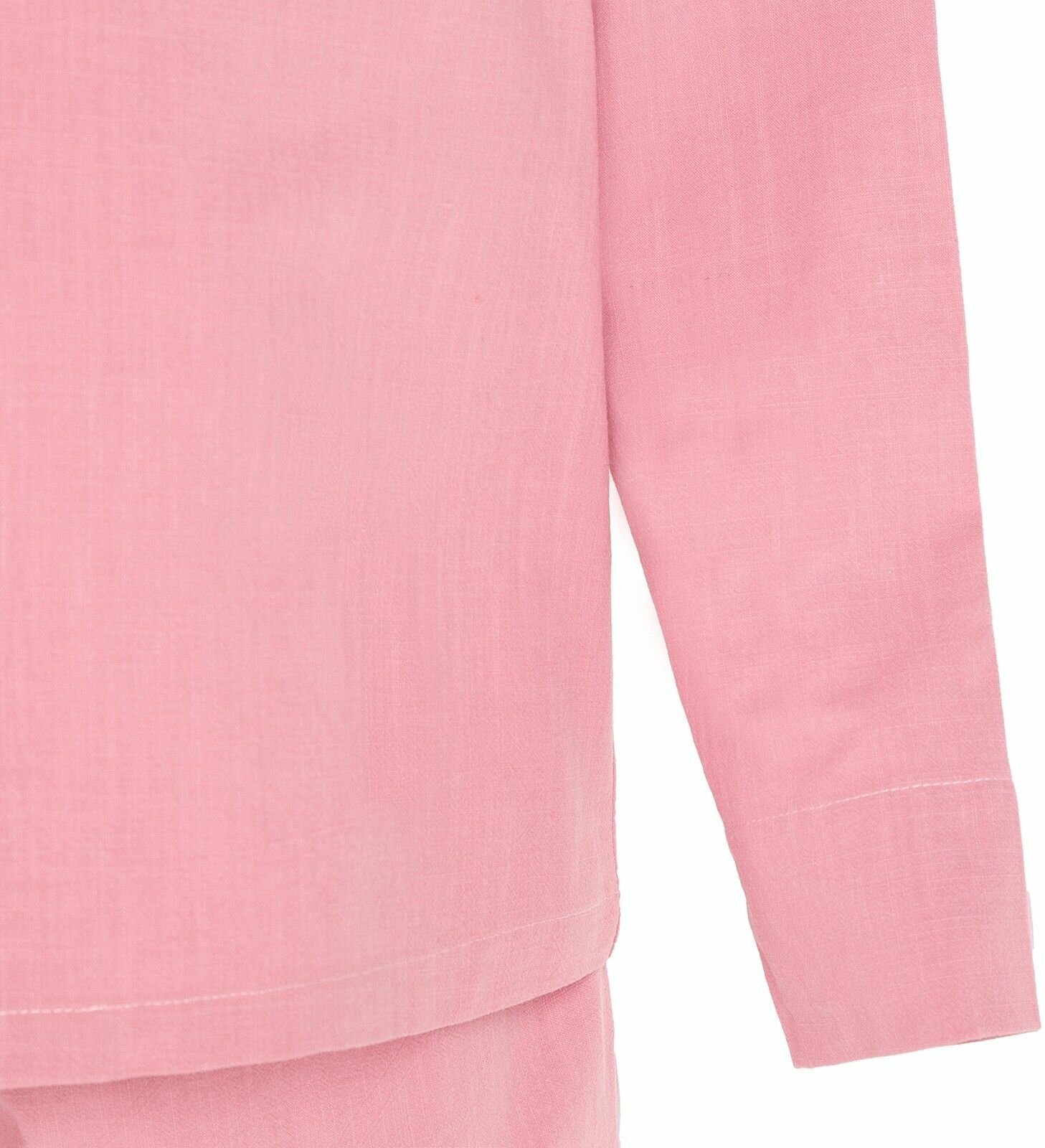Пижама женская (рубашка и шорты) KAFTAN "Basic" р.40-42, розовый - фотография № 9