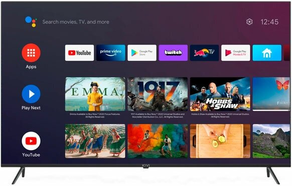 Телевизор Kivi Android TV 55U740NB, 55", LED, 4K Ultra HD, черный - фото №15