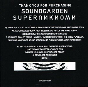 0602537789818, Виниловая пластинка Soundgarden, Superunknown UME (USM) - фото №8
