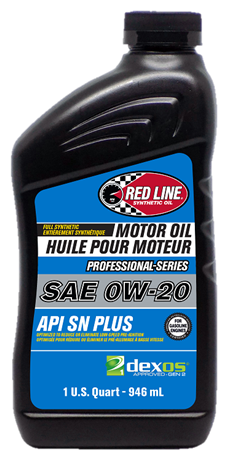 Моторное масло REDLINE OIL 0W-20 PROFESSIONAL-SERIES dexos1 Gen 2, 0.95л