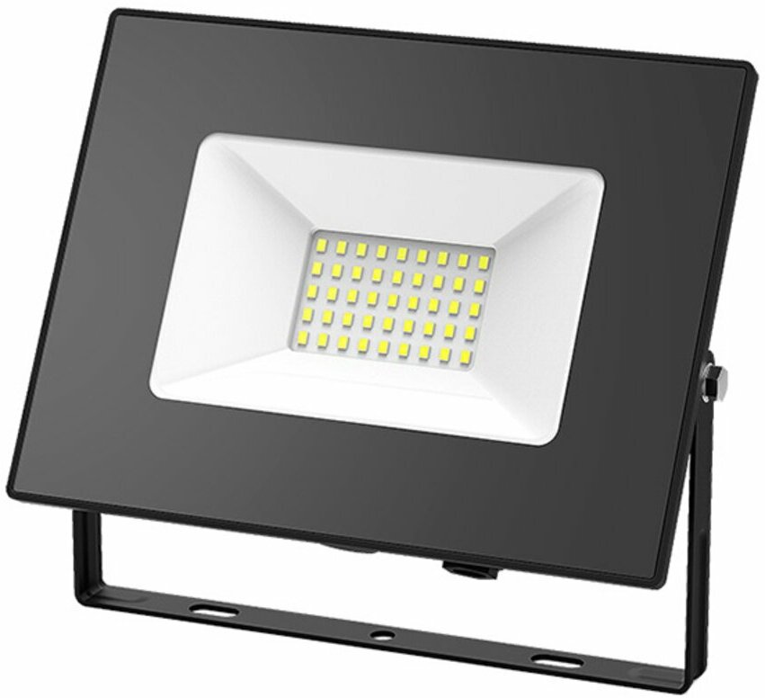 Прожектор светодиодный Elementary LED 70Вт IP65 6500К черн. Gauss GAUSS 613100370 (1 шт.)