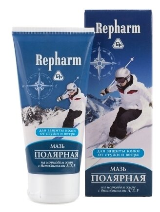 Мазь на норковом жире с витаминами A,E,F Полярная Рефарм 50г - фото №1