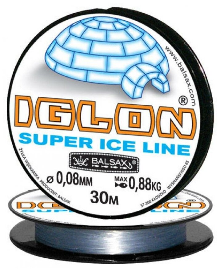 Balsax Леска монофильная BALSAX IGLON (13-12-20-375 (30 м 0,18мм) )