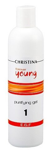 Christina гель для умывания очищающий (шаг 1) Forever young, 300 мл, 1000 г