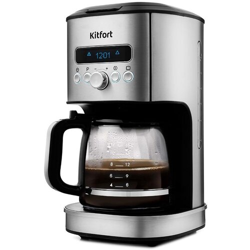 Кофеварка капельная Kitfort KT-767 1035Вт нержавеющая сталь 912800₽