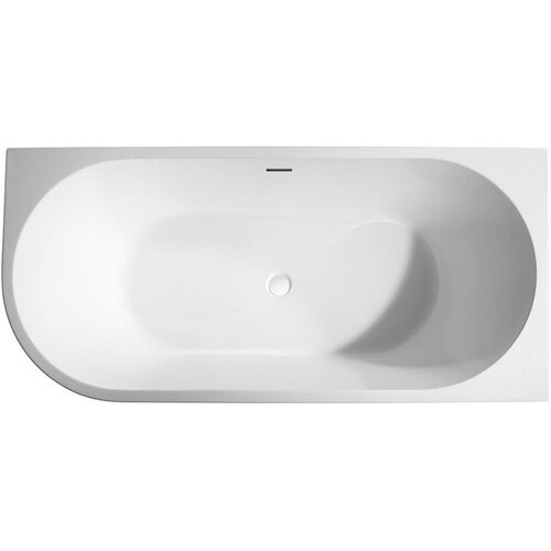 Ванна акриловая Abber 150x78 AB9257-1.5 R белая с каркасом в комплекте