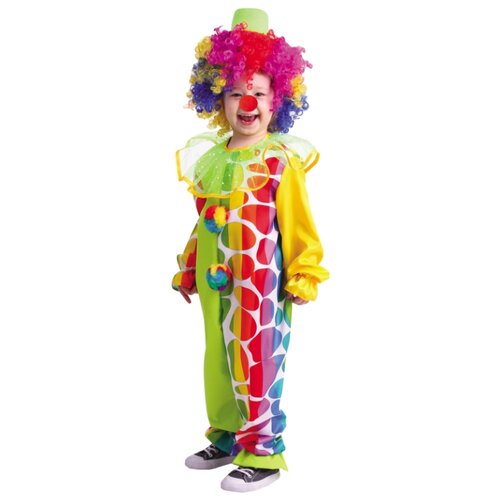 фото Костюм пуговка клоун (2014 к-19), разноцветный, размер 134