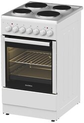 Электрическая плита DARINA 1F 2419 W, белый