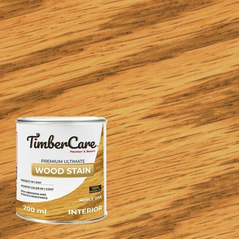 Тонирующее масло TimberCare Wood Stain 200 мл Благородный дуб 350005