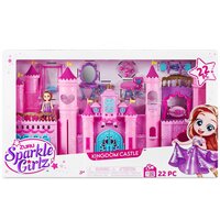 ZURU Sparkle Girlz Маленький мир кексов Королевский замок 10052, розовый