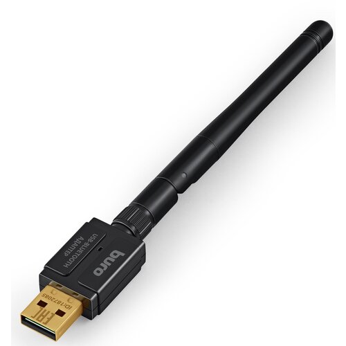 Адаптер USB Buro BU-BT532 BT5.3+EDR class 1 100м черный адаптер usb buro bu bt532 bt5 3 edr class 1 100м черный