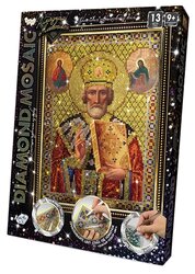 Danko Toys Набор алмазной вышивки Diamond Mosaic Николай Чудотворец (DM-02-07) 20х30