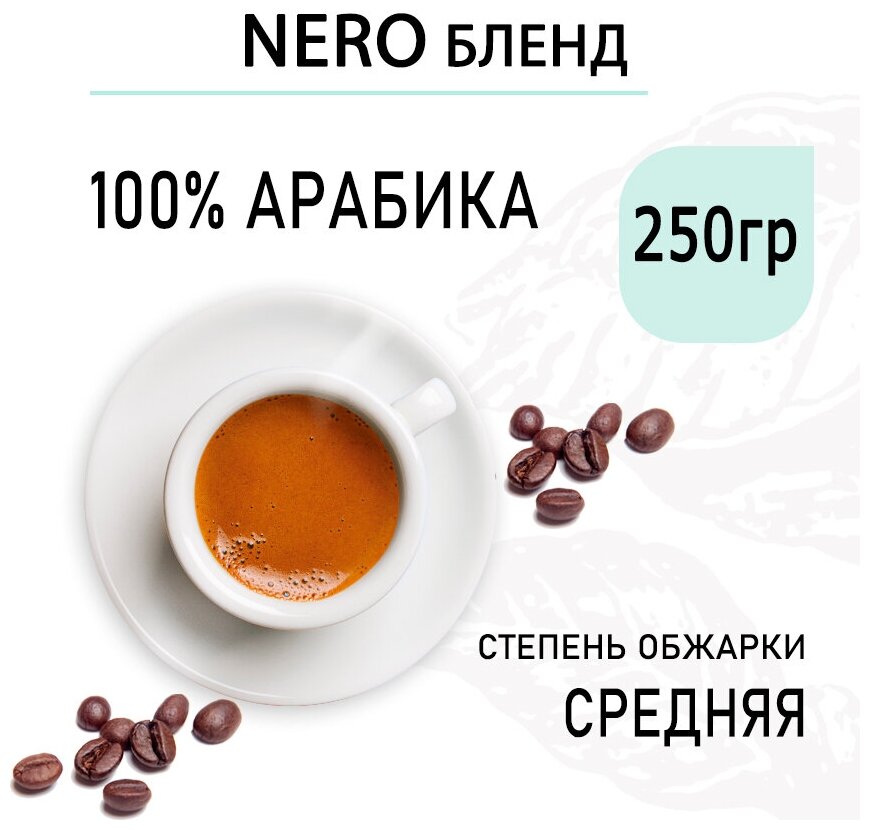 Кофе молотый арабика 100 %, Cutugno Nero, 250 гр., 100% Arabica, вакуумная упаковка - фотография № 5