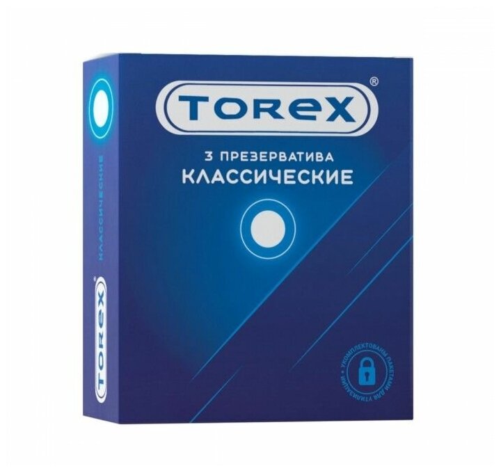 Презервативы Torex Классические, 3 шт.