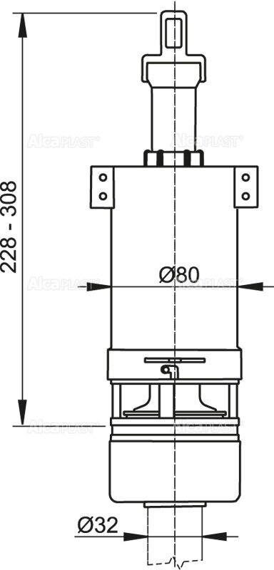 Сливная арматура Alcaplast - фото №2