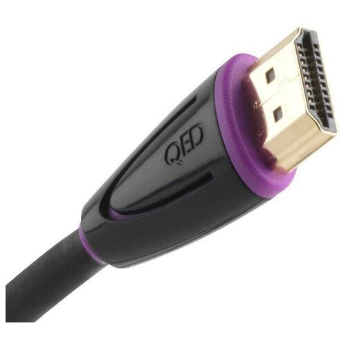 Кабель HDMI - HDMI QED (QE5015) Profile eFlex HDMI Black 2.0m