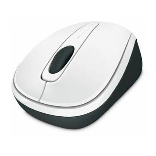 Мышь Microsoft Wireless Mobile Mouse 3500 White Gloss оптическая беспроводная USB белый и черный gmf-00196 643800₽