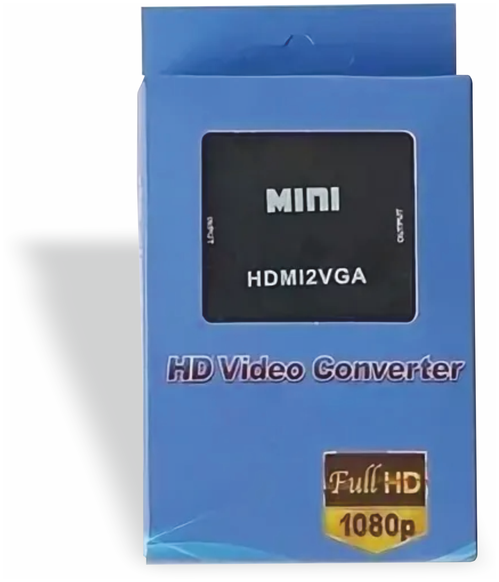 Переходник-конвертер HDMI на VGA / Адаптер видеосигнала HDMI2VGA