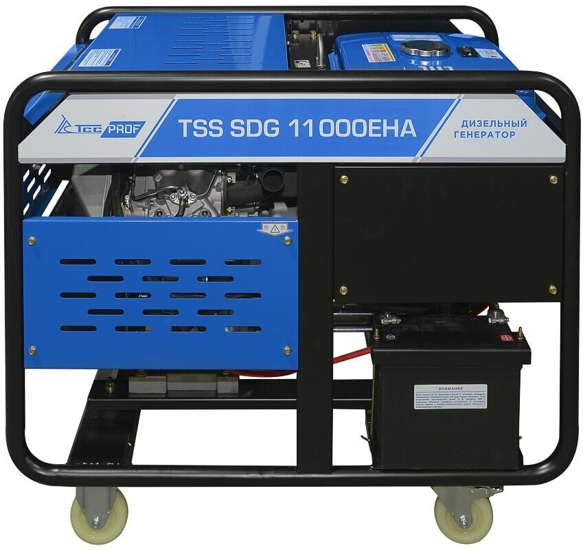 Дизельный генератор TSS SDG 11000EHA - фотография № 4