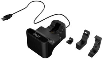IPEGA Зарядная станция 3 in 1 Controller Charging Station для контроллеров консолей PS4 / Nintendo Switch / Xbox one (PG-9181) черный