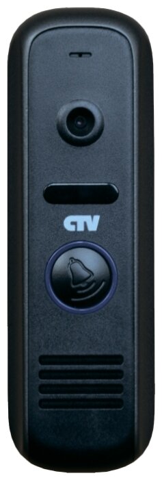 Вызывная (звонковая) панель на дверь CTV D1000HD черный