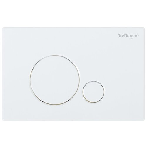 Кнопка смыва BelBagno Sfera BB014-SR-BIANCO белый комплект 4 в 1 belbagno bb046chr bb2111sc bb002 80 bb014 sr bianco