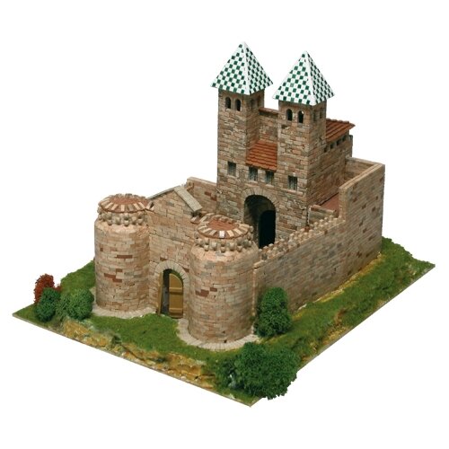 фото Сборная модель из керамики aedes ars замок bisagra, конструктор, масштаб 1:220, ads1002