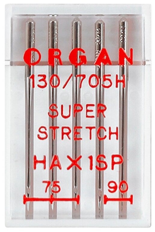 Organ иглы Супер Стрейч 5/75-90 блистер - фотография № 12
