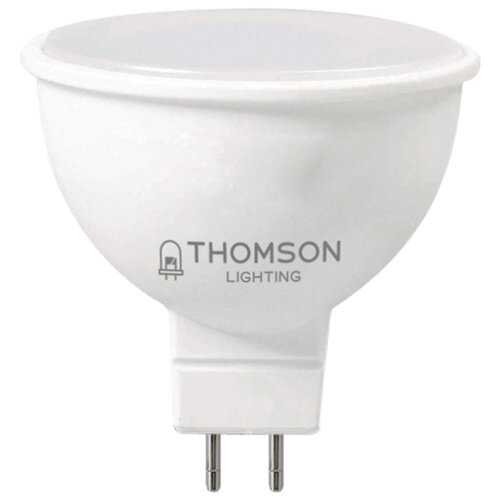 фото Thomson лампа светодиодная thomson gu5.3 10w 4000k полусфера матовая th-b2050