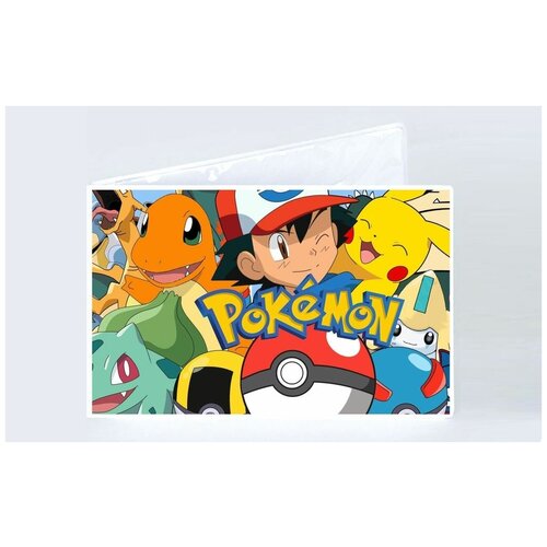 обложка на студенческий билет pokemon покемон 1 Обложка для студенческого билета , мультиколор