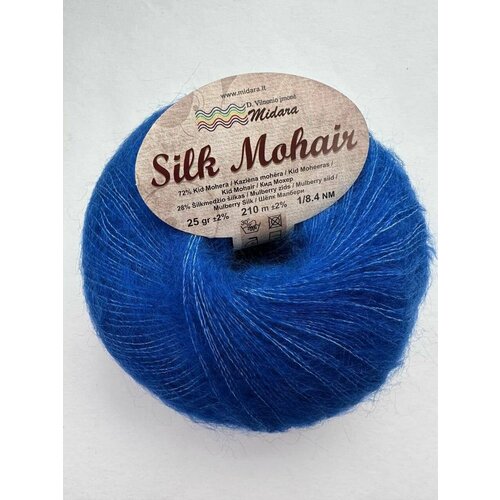 Пряжа для вязания Midara Silk Mohair, 2 мотка по 25 гр