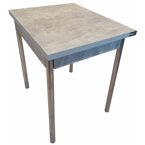 Стол обеденный раскладной Виста, Камень светлый