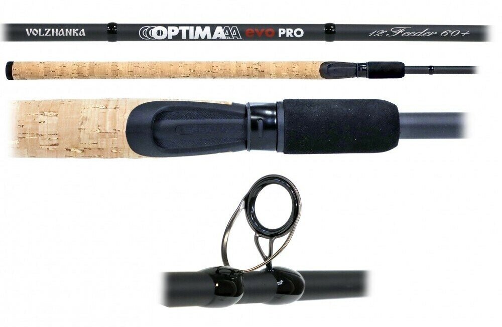 Удилище Volzhanka Optima Evo Pro фидер 3.6м 60+г 041-0119