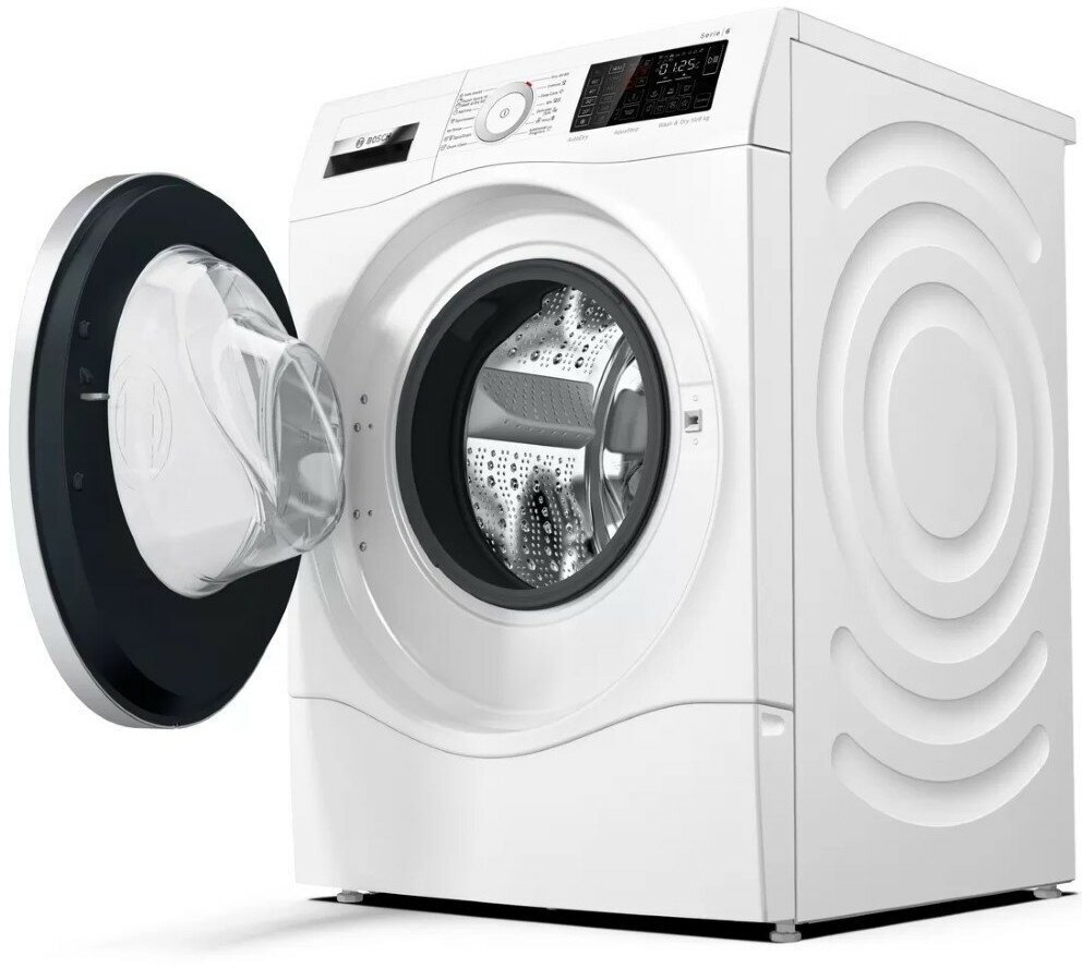 Стиральная машина с сушкой Bosch Serie 6 WDU8H541EU, белый