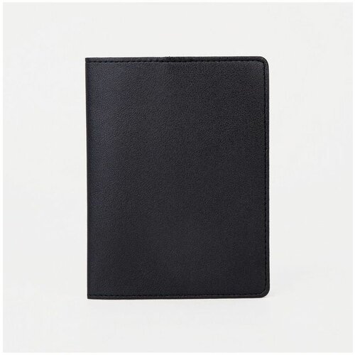 Обложка для паспорта Сима-ленд, черный для паспорта сима ленд экокожа черный
