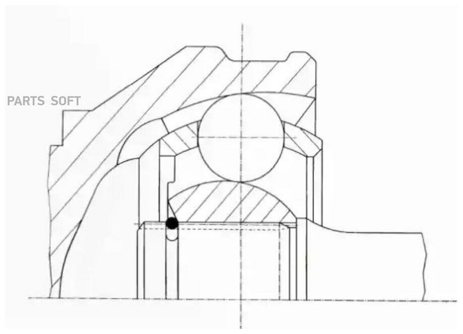 ШРУС GKN Loebro 302175