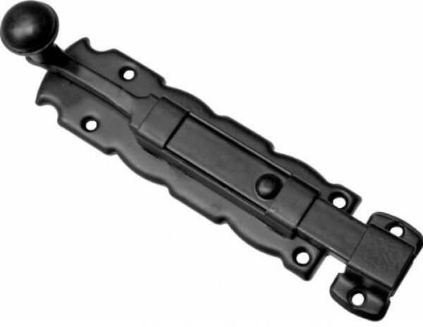 Задвижка Amig 411-150 6108, цвет чёрный - фото №7