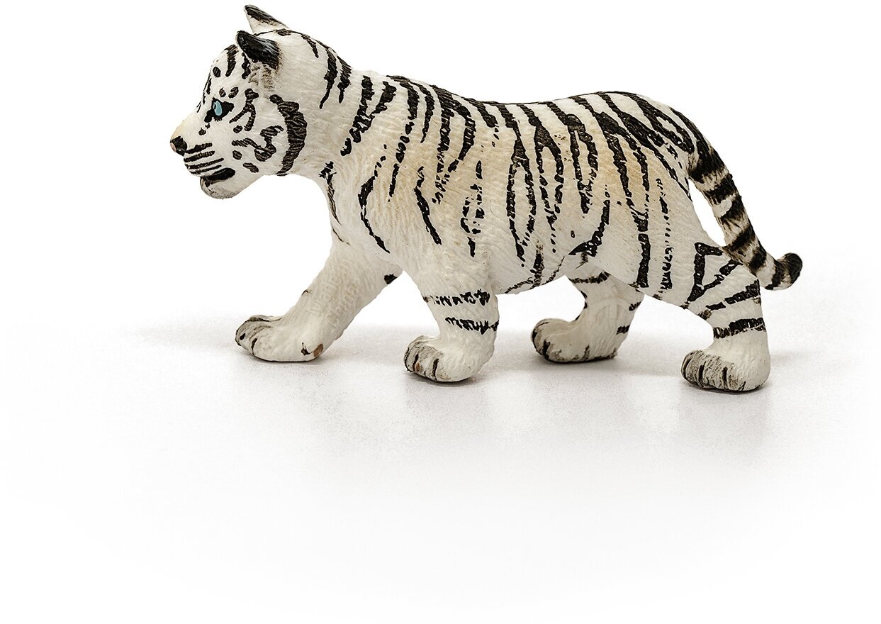 Фигурка Schleich, Тигренок белый, стоит - фото №5