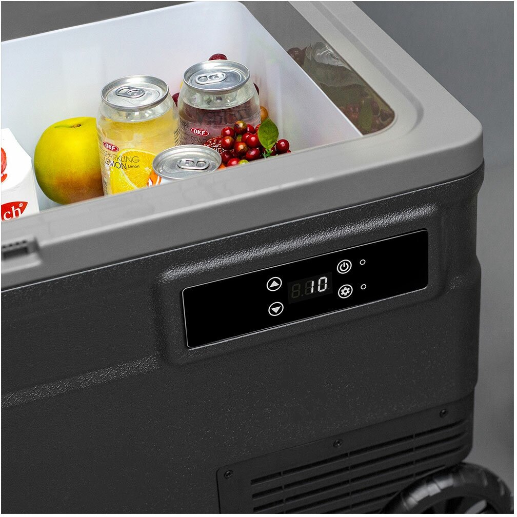Автохолодильник Alpicool U55 (12/24) (компрессорный холодильник с колесами на 55 литров для автомобиля)
