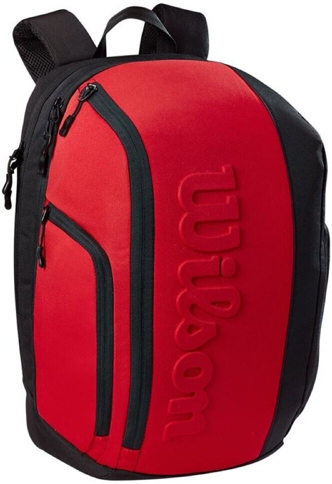 Теннисный рюкзак Wilson SUPER TOUR BACKPACK CLASH V2.0 (черный/красный)