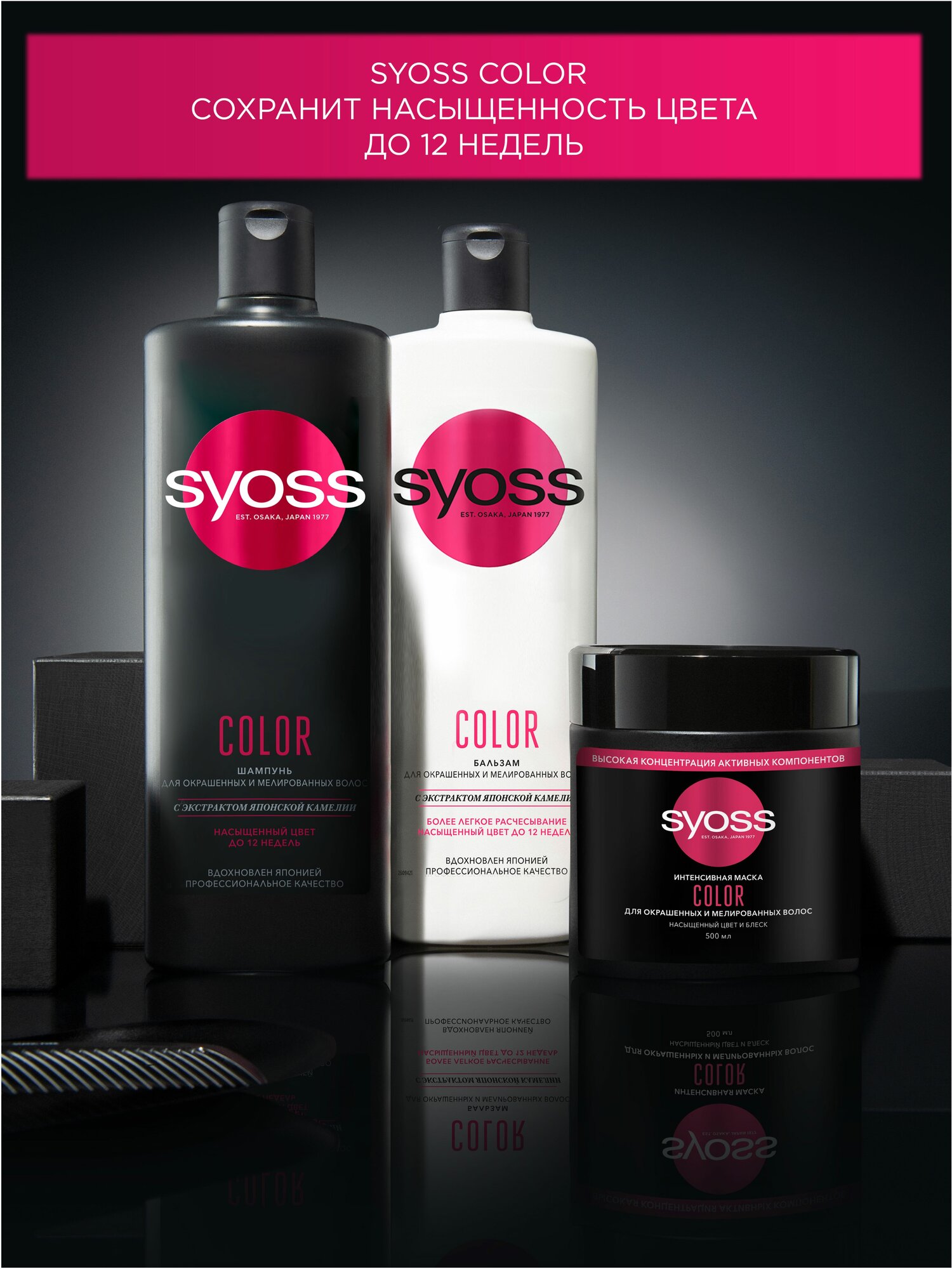 Syoss Маска Color, для окрашенных и мелированных волос, легкое расчесывание, 500 мл - фотография № 7