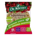 Хлебцы мультизлаковые Dr. Korner злаковый коктейль клюквенный 11 г - изображение