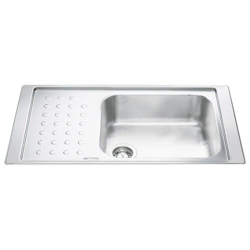 фото Интегрированная кухонная мойка smeg