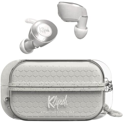 Полностью беспроводные наушники Klipsch T5 II True Wireless Sport White/Gray