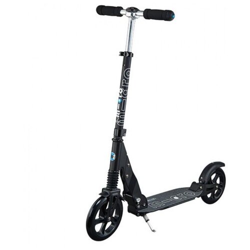 фото Городской самокат micro scooter suspension, черный