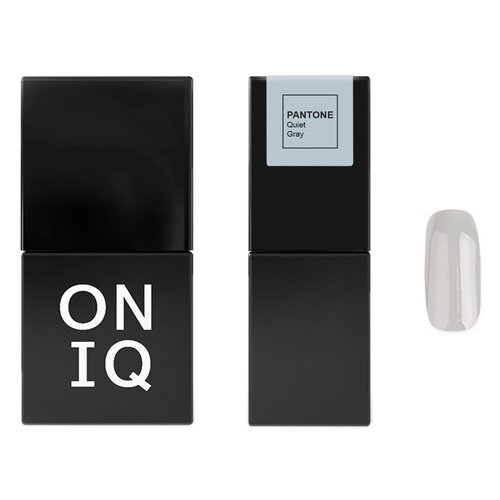 ONIQ гель-лак для ногтей Pantone, 10 мл, 10 г, 119 Quiet Gray oniq гель лак для ногтей pantone 6 мл 024s gray ridge